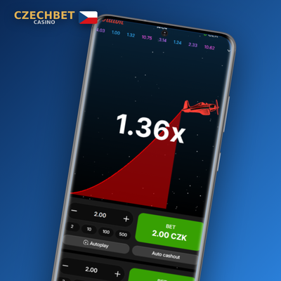 Round history Aviator v Czechbet Casino zobrazuje přehled minulých multiplikátorů a varianci