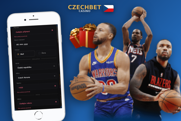 Czechbet Casino vytvoření účtu: okno ověření totožnosti se třemi kartami dokladů