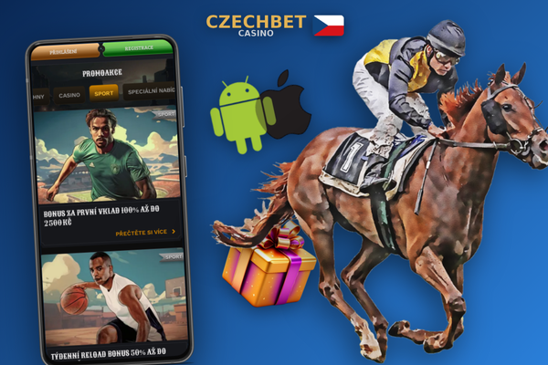 Infografika Czechbet Casino ukazuje požadavek 40x protočení bonusu před výběrem výhry